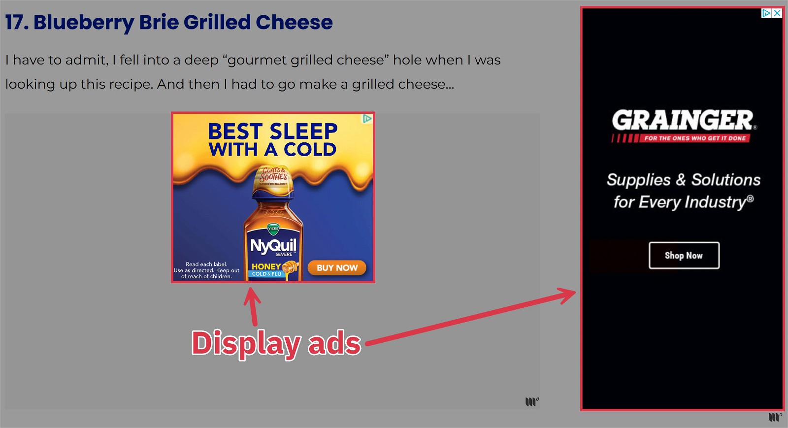 Display ads