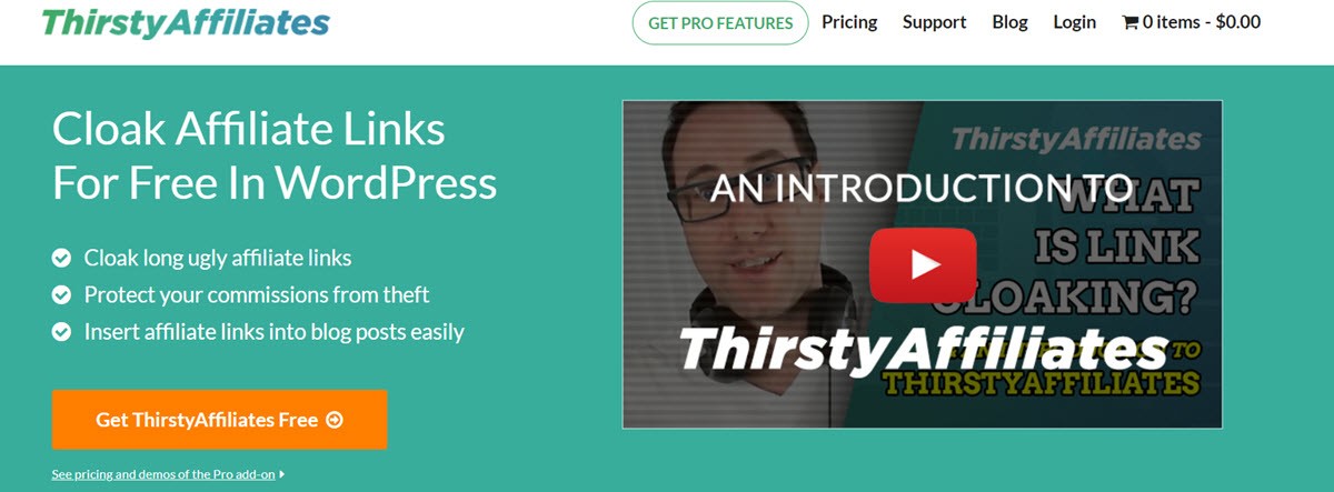 thirstyaffiliates homepage