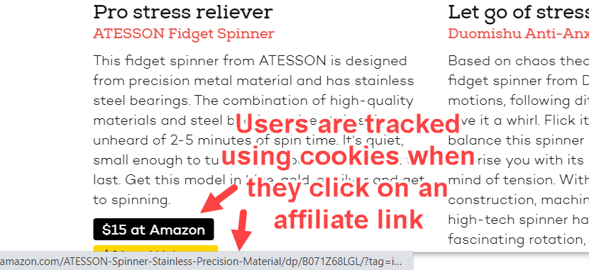 Affiliate Tracking Code