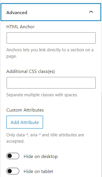 Generateblocks Pro Device Visibility