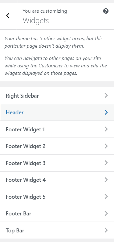 Generatepress Widgets