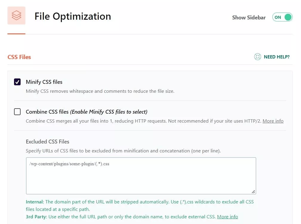 Wp Rocket File Optimization